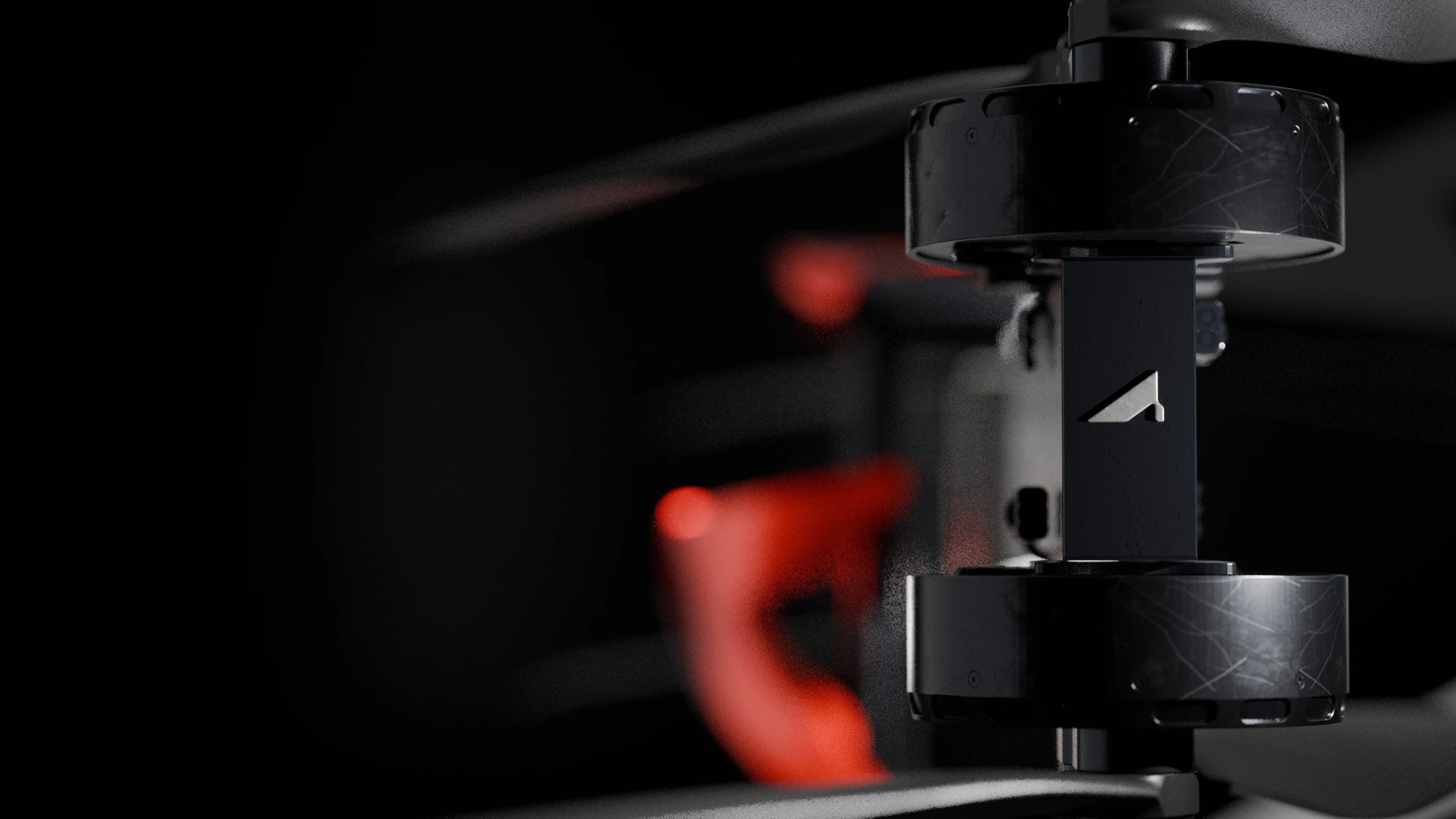 Close-up of the paired motors on Aer Genesis